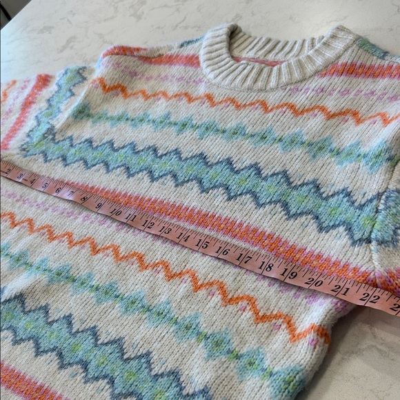 AE Oversized Fair Isle Crewneck Sweater - Picture 11 of 15